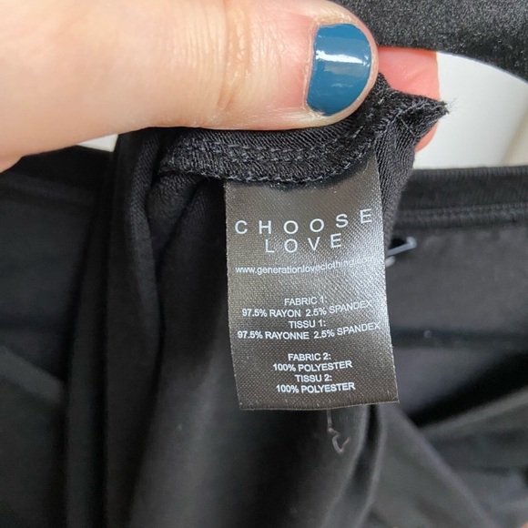 GENERATION LOVE - KALANI LEOPARD COMBO TOP - BLACK/SPECKLED LEOPARD - Picture 9 of 9